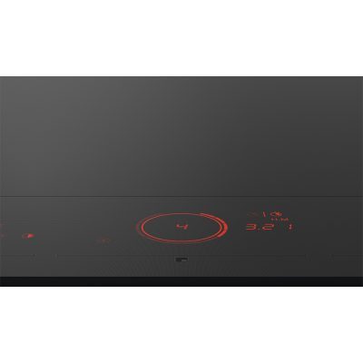 table de cuisson 72cm hight tech noir mat, à induction avec sonde de cuisson. asko hid754mfc