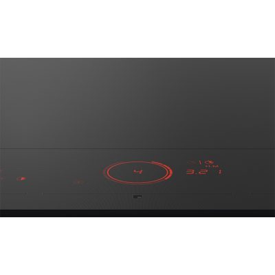 table de cuisson 72cm hight tech noir mat, à induction avec sonde de cuisson. asko hid754mfc