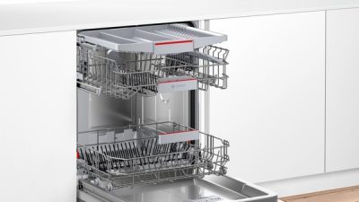 série 4, lave vaisselle sechage très efficace, ouverture de porte automatique, tout intégrable, 60 cm smv4evx00e