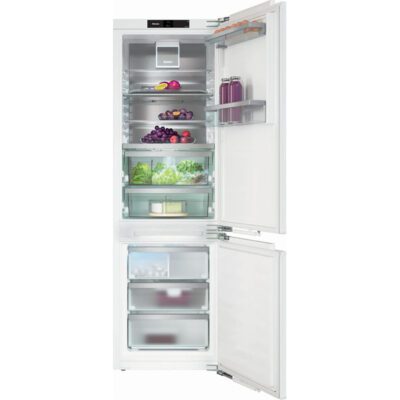 frigo intégrable avec fabrique à glaçons, perfectfresh active, dynacool. miele kfn 7795 d