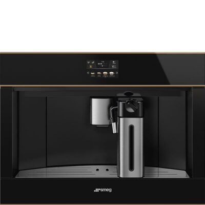 machine à café encastrable smeg cms4604nr, ligne dolce stil novo