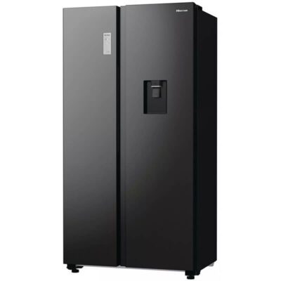 réfrigérateur américain pas cher, avec distributeur d'eau, froid brassé. hisense rs711n4wfe