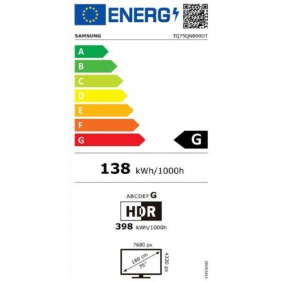 tv 8k mini led samsung uhd tq75qn800d