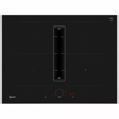 n 70, table induction aspirante, 70 cm, avec cadre neff v57thq4l0