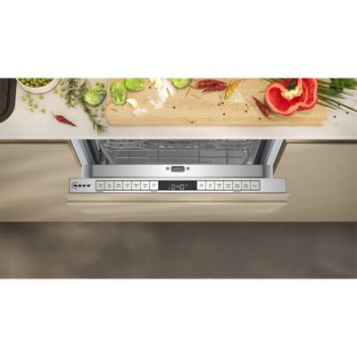 n 50, lave vaisselle tout intégrable, 45 cm, porte à glissières neff s875emx05e