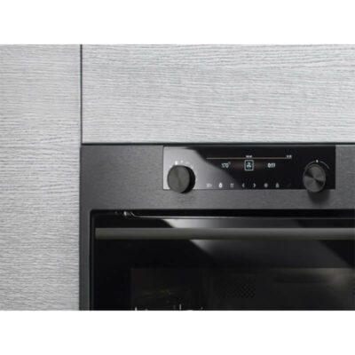 four pyrolyse 60 cm craft black steel inox noir brossé