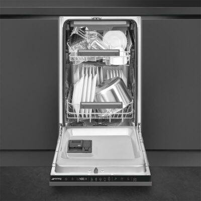 lave vaisselle 45cm tout intégrable à glissières, smeg st4523in (copie)
