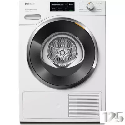 sèche linge pompe à chaleur t1 : a+++ i 9 kg i steamfinish i silencedrum i drycare 40 twl680wp 125 gala edition