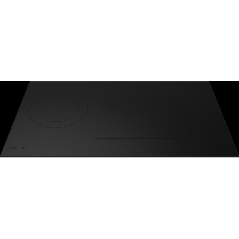 Plaque de cuisson à induction noire moderne