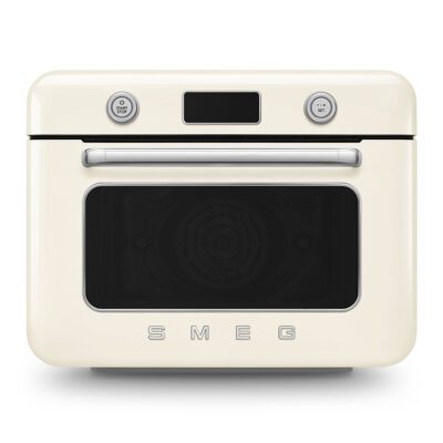 mini four vapeur posable smeg cof01creu