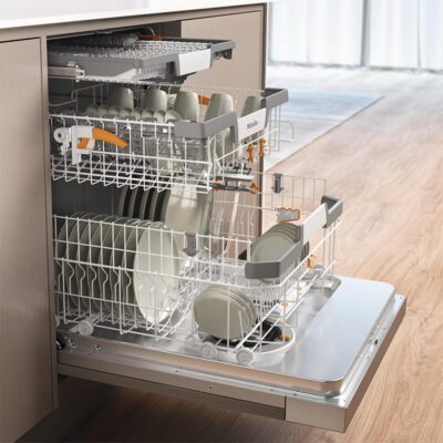 lave vaisselle intégré miele avec avec dosage automatique grâce à autodos avec powerdisk intégré g 7130 sci inox
