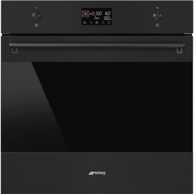 four 60 cm vapor clean noir micro ondes combiné esthétique classica so6302m2n