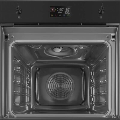 four 60 cm vapor clean noir micro ondes combiné esthétique classica so6302m2n