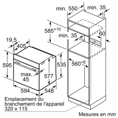 iq700, four extraklasse, 60 x 60 cm, noir siemens hb776gmb1f