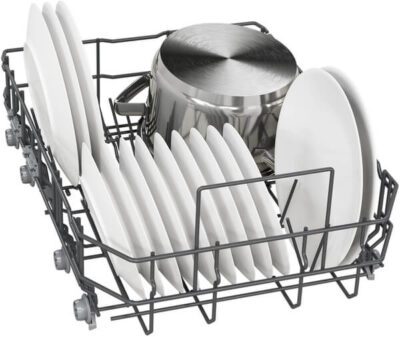 lave vaisselle avec bandeau inox, iq300, 45 cm, siemens sr53hs52mf