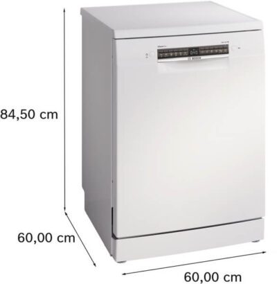 Lave-vaisselle Bosch Série 4, 60 cm, Blanc SMS4EMW01F – Image 5
