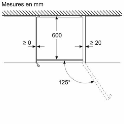 réfrigérateur série 6, 203 x 70 cm, acier brossé anti traces bosch kgn49aibt