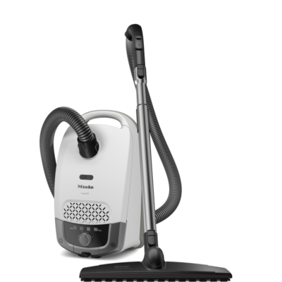 aspirateur traîneau doté d'un équipement premium pour les plus hautes exigences. miele guard s1 parquet xl blanc brillant