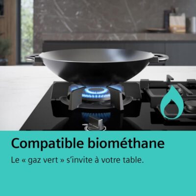 table gaz siemens iq500, 75 cm, inox ec7a5si90