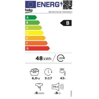lave linge frontal beko bm1wfu3623b