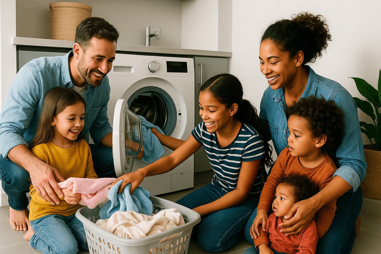Misez sur un lave-linge de 10 kg minimum. Vous gagnerez du temps, de l’énergie, et limiterez l’usure de la machine