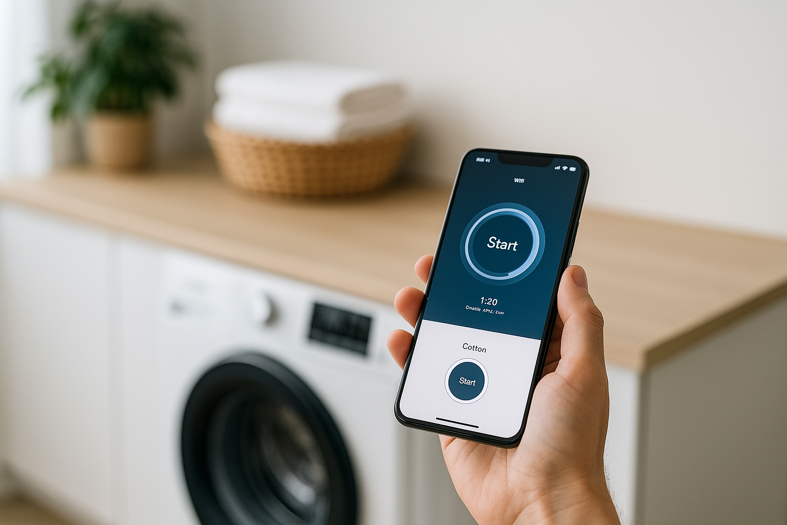 Qu’est-ce qu’un lave-linge connecté ?