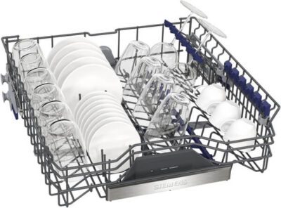 lave vaisselle tout intégrable siemens avec porte à glissières sn75ex13ce