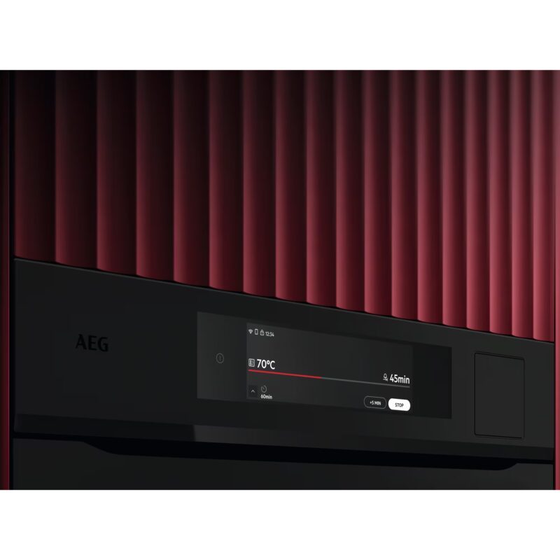 aeg nbp9s831at four vapeur encastrable steampro série 9000 noir mat