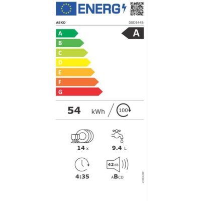 lave vaisselle tout intégrable asko dsd544b