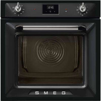 four 60 cm pyrolyse noir chaleur tournante esthétique victoria sop6900tn