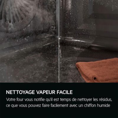 four encastrable vapeur aeg 9000 pro assist avec steampro nbp9s831at