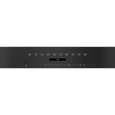 four multifonctions, design facile à combiner avec texte clair et pyrolyse. miele h 7260 bp noir obsid.