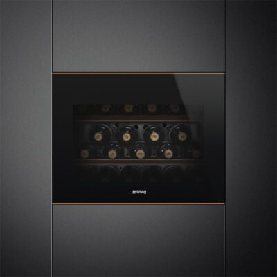 smeg cvi621nr3 – cave à vin encastrable dolce stil novo 21 bouteilles