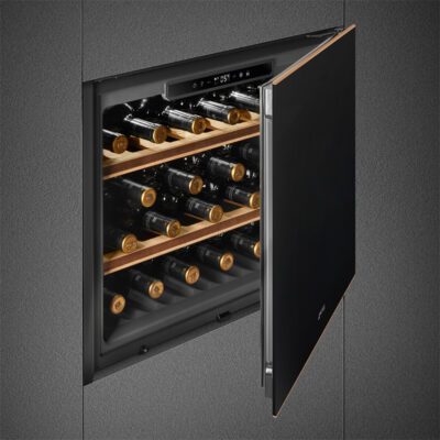 smeg cvi621nr3 – cave à vin encastrable dolce stil novo 21 bouteilles