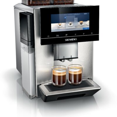 machine à café tout automatique, eq900 plus, inox, réservoir d'eau siemens extraklasse tq907fz3