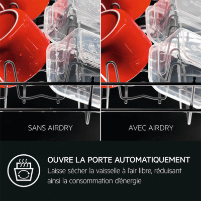 lave vaisselle complétement intégrable 60 cm comfortlift 14 couverts aeg fsk96818p