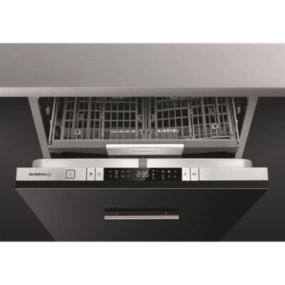 lave vaisselle 60 cm intégrable 15 couverts, moteur inverter, ics+ de dietrich dcj532dqx
