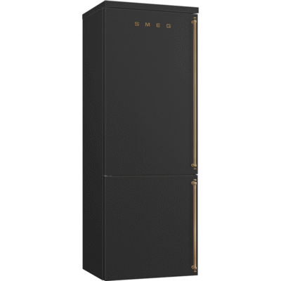 réfrigérateur combiné anthracite esthétique coloniale smeg fa8005lao5