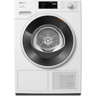 sèche linge pompe à chaleur 9 kg i directsensor i silencedrum i drycare 40 i séchage hygiène miele tsh783wp ecospeed&9kg