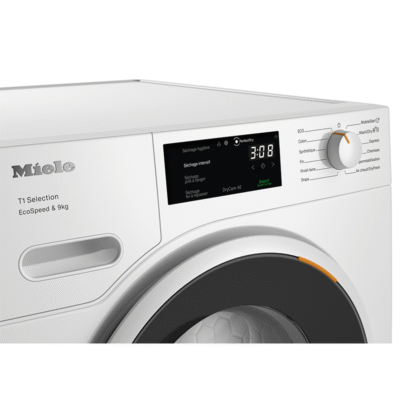 sèche linge pompe à chaleur 9 kg i directsensor i silencedrum i drycare 40 i séchage hygiène miele tsh783wp ecospeed&9kg