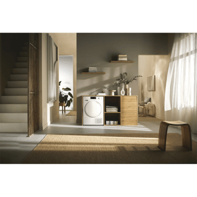 sèche linge pompe à chaleur t1 : 8 kg i easycontrol i ecospeed i technologie ecodry i fragrancedos miele twa 520 wp