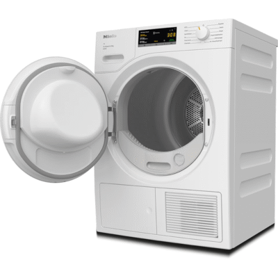 sèche linge pompe à chaleur t1 : 8 kg i easycontrol i ecospeed i technologie ecodry i fragrancedos miele twa 520 wp