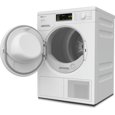 sèche linge pompe à chaleur t1 : 8 kg i easycontrol i ecospeed i technologie ecodry i fragrancedos miele tea 525 wp