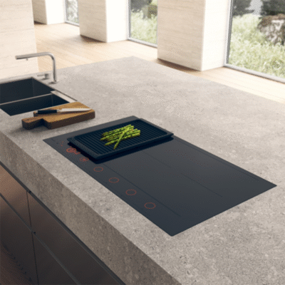 table de cuisson à induction 90cm avec sonde cuisson asko hid956mfc