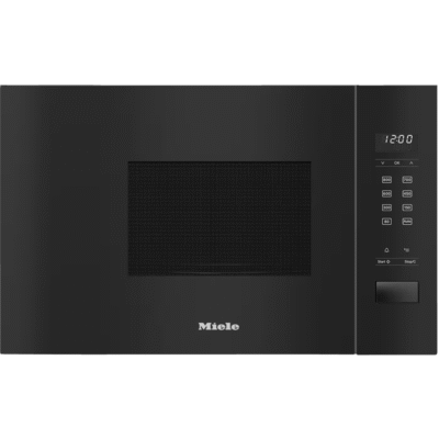 Miele M 2230 SC – Micro-ondes encastrable noir Obsidian avec gril