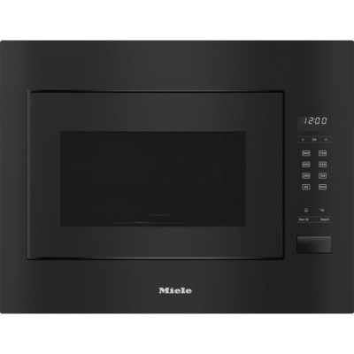 miele m 2240 sc – micro ondes encastrable noir obsidian avec gril