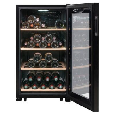 Cave à vin La Sommelière LS52BLACK - Cave de service 52 bouteilles noir – Image 2