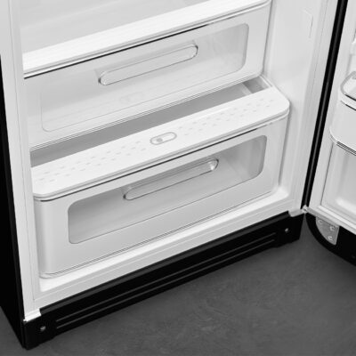 Réfrigérateur SMEG FAB28RDSA6 - 50’s Style Noir Mat 1 porte rétro haut de gamme – Image 4