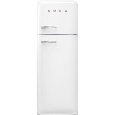 Réfrigérateur congélateur SMEG FAB30RWH6 - 50’s Style blanc ouverture droite