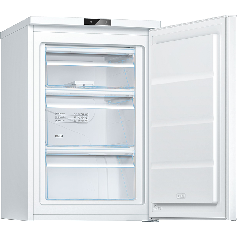 bosch gtv15nweb série 2, congélateur sous plan, 85 x 56 cm, blanc bosch gtv15nweb